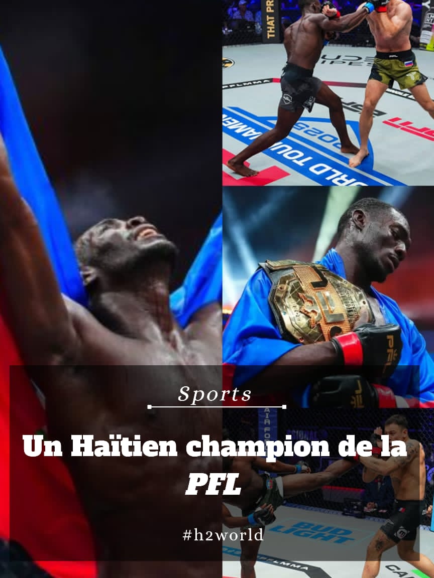Un Haïtien champion de la PFL